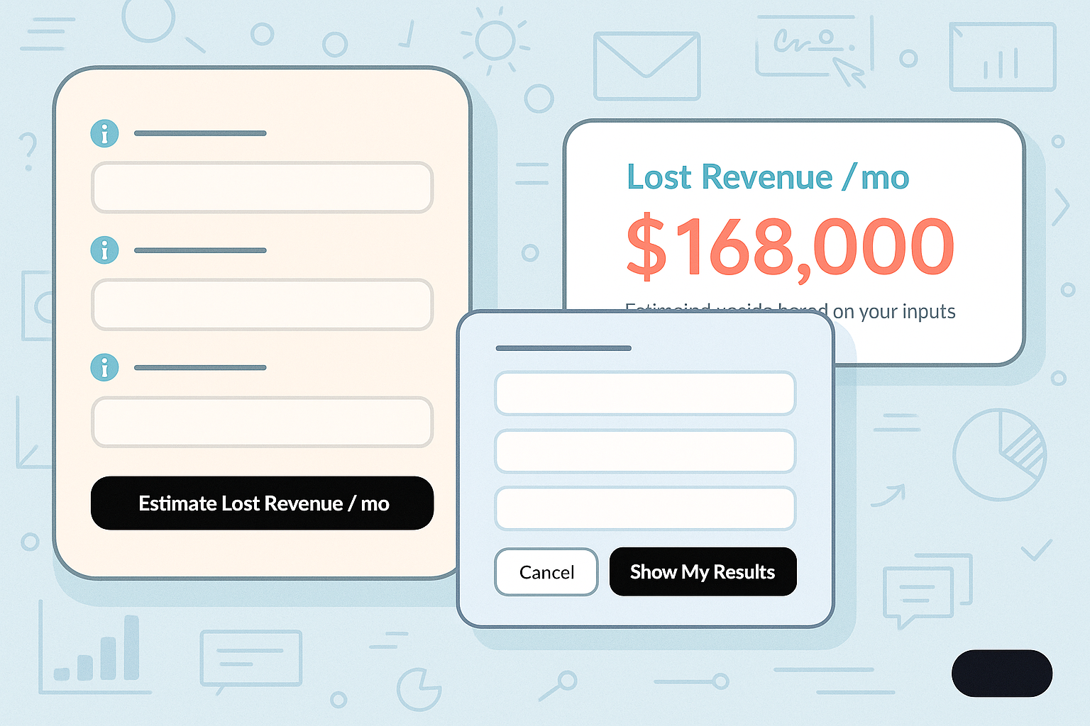 Lost Revenue /mo Calculator